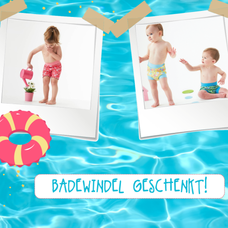 Sommeraktion: Gratis Badewindel