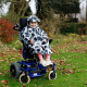Regenponcho Kinder für Rollstuhl/Rehabuggy